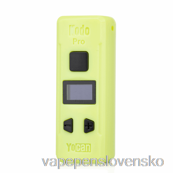 Yocan Kodo Pro Vaporizer Yellow Vape Bez Nikotinu